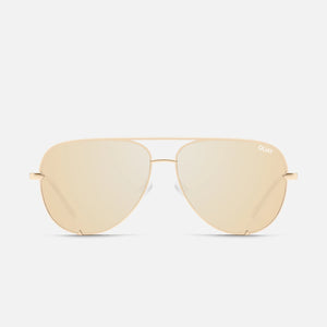 High Key Polarized Sunglasses in Gold