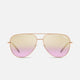 High Key Sunglasses in Rose Gold