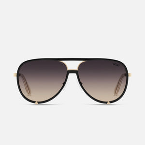 High Profile Sunnies in Black Gold Smoke