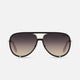 High Profile Sunnies in Black Gold Smoke