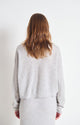 Raxow Funnel Neck Jumper Heather Grey