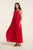 Reta Woven Linen Sleeveless Maxi Dress
