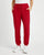 Tia Soft Fleece Jogger in Ruby Red