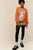 Fleetwood Mac Dove Boyfriend Crew in Tangerine