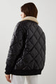 Shay Sherpa Collared Jacket Black