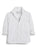 Silvio Untuckable Shirt in White Black Pinstripe