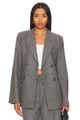 Roen Suit Jacket in Heather Grey