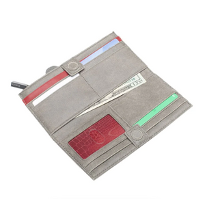 110 North Wallet Pewter Brushed Silver