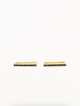 Pave Ear Climber Black
