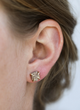 Rose Gold Druzy Prong Studs