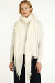 Honey Dot Cashmere and Silk Scarf