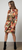 Janey Cross Over Dress Hydrangea