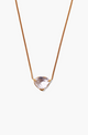 NG-14665LQ Crystal Teardrop Necklace