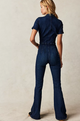 Jayde Flare Jumpsuit Night Sky
