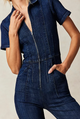 Jayde Flare Jumpsuit Night Sky