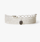 BS-6170 Naked Wrap Bracelet/Necklace Mystic Clear Quartz