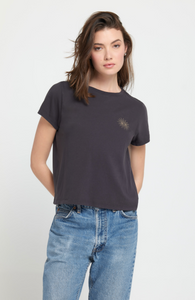 Intuitive Eye Lila Tee in Vintage Black