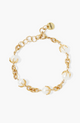 BGZ-6300 Chain Link Pearl Bracelet