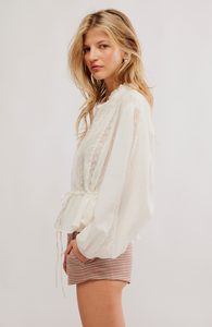 Best Of Me Blouse in Optic White