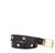 Charlie Reversible Belt in Black Snake