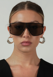 Juno Sunglasses Black Smoke