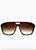 Reina Sunglasses in Tort Brown Fade