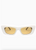 Zoe Sunglasses in Cream Light Brown