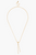 Tie Lariat Yellow Gold Necklace