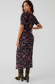 Briella Midi Dress in Twilight Combo