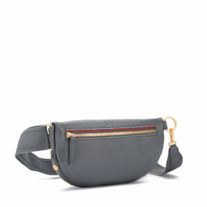 Charles Crossbody in Sonnet Grey Brushed Gold