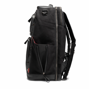 Burbank Backpack in Black Gunmetal