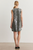 Katherine Sequin Dress in Gunmetal