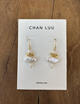 Lisbeth White Pearl Drop Earrings