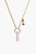 Rose Quartz Pendant Necklace