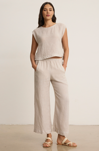 Lola Pull on Pant in Cobble