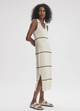 Scott Scoop Neck Midi Dress Birch