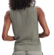 Ferns Open Knit Tank Shadow