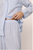 Nautico Long PJ White/Cornflower Blue