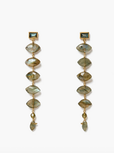 Isadora Earrings Labradorite EG-5878