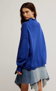 WTF Torres Roll Neck Skipper Blue
