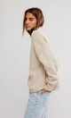 WTF Torres Roll Neck Sweater- Sugar Swizzle