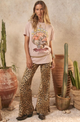 Samantha Bias Pant Vintage Leopard