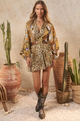 Lovers & Dreamers Short Robe Gold