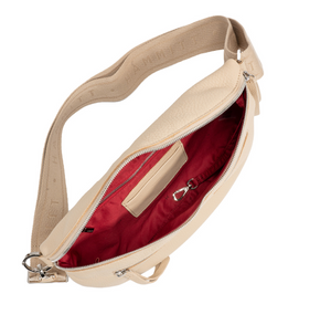Charles Crossbody Large Limestone Silver