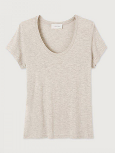 Jacksonville Scoop T Shirt Creme Chine