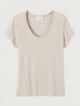 Jacksonville Scoop T Shirt Creme Chine