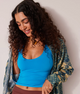 Clean Lines Muscle Cami Baywatch Blue