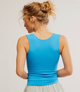 Clean Lines Muscle Cami Baywatch Blue