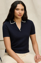 Abela S/S Navy Polo