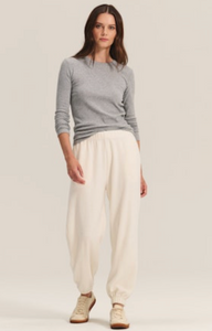 Camino Heather Grey L/S Crew